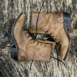 Vintage Roper Lace up boots